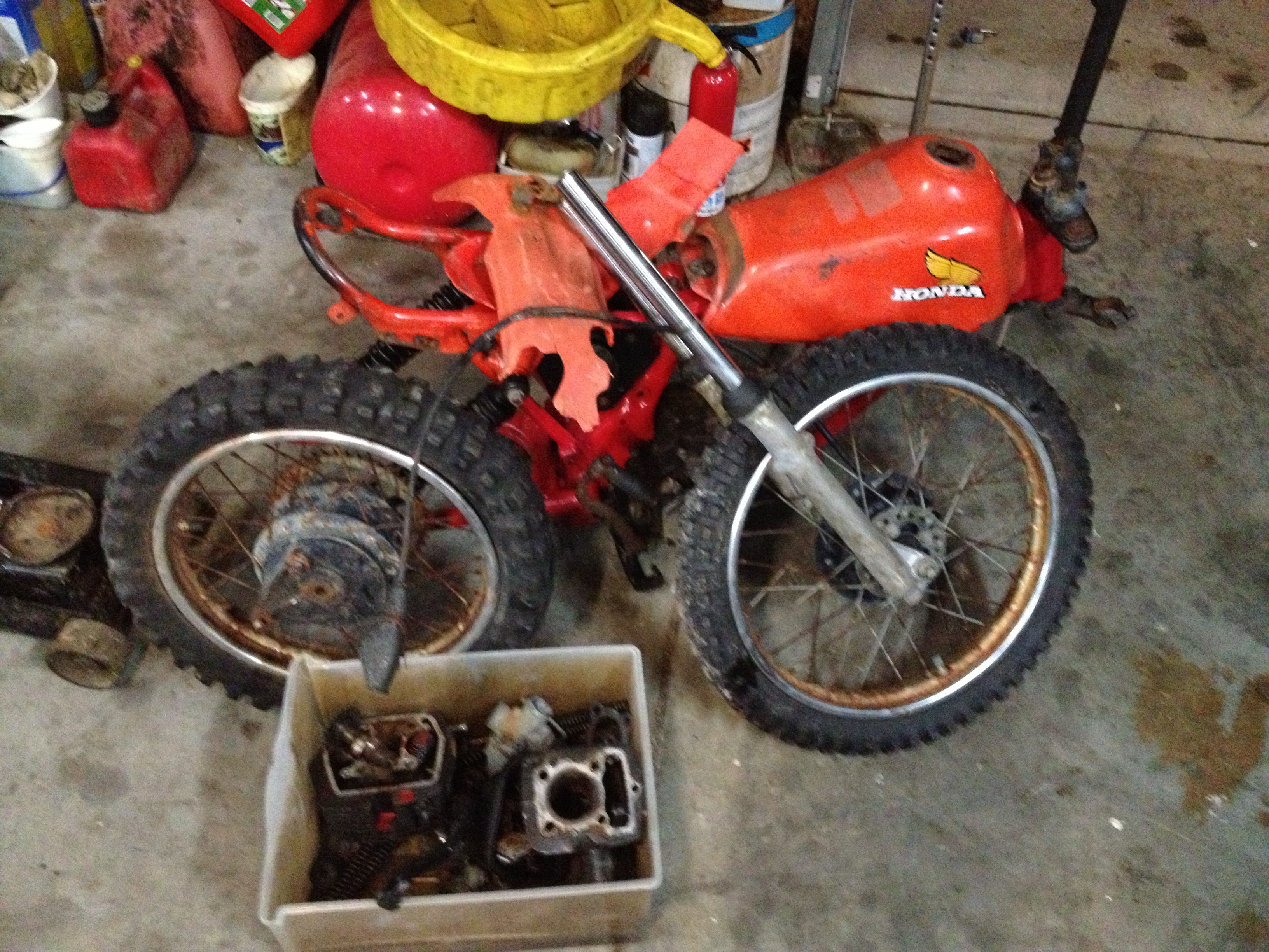 1984 Honda dirt bike parts